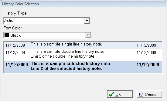 History Color