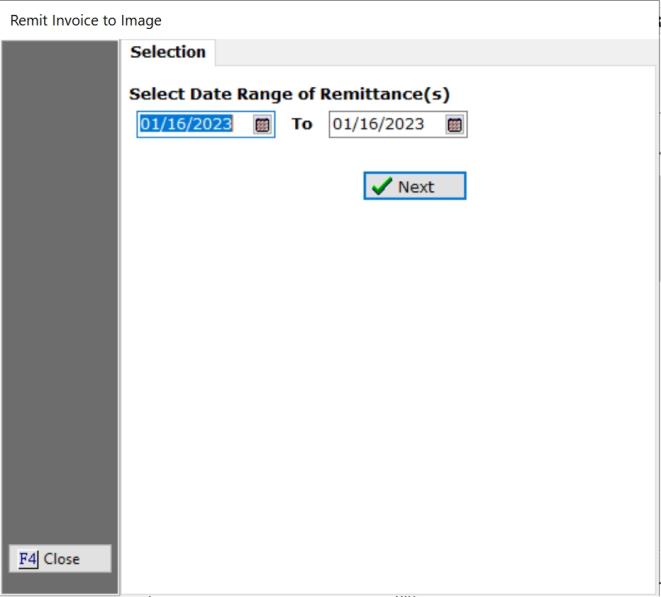 Remittance Invoice Imaging