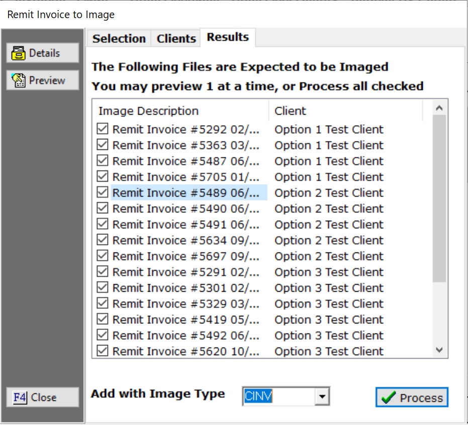 Remittance Invoice Imaging